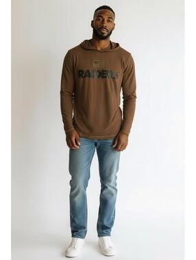 NWT Nike Las Vegas Raiders 2023 Salute to Service Hoodie T-Shirt, Men's Medium